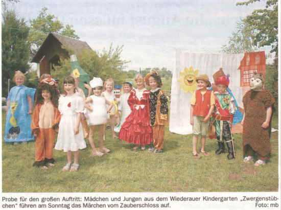 Zwerge bei Probe